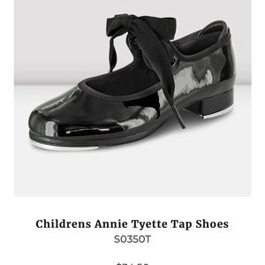 Bloch Annie Tyette Tap Shoes - Size Toddler 7
